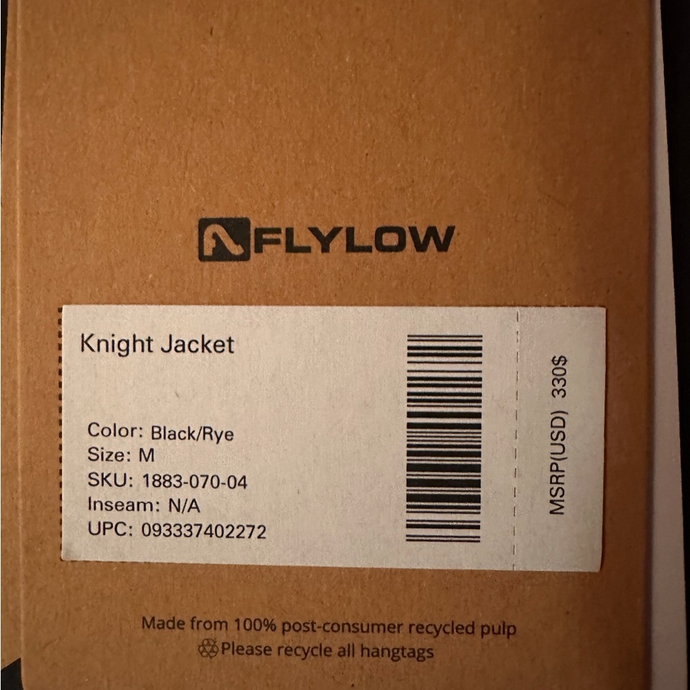 Men's Gray and Yellow Ski Jacket - Picture 2 of 2